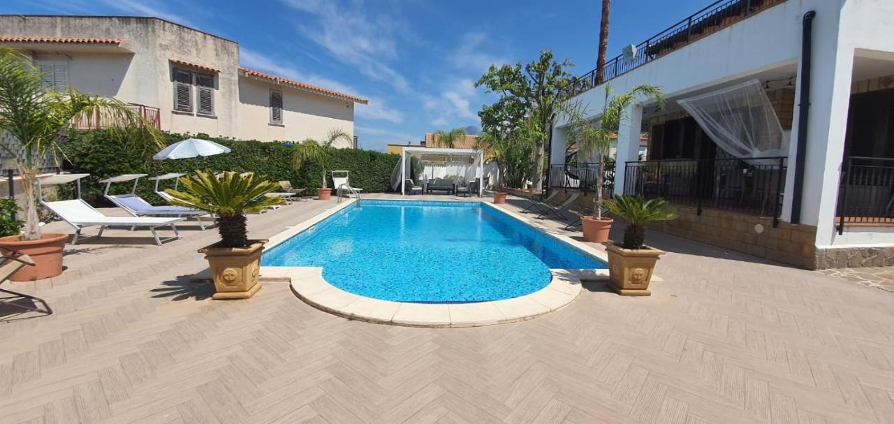Villa Marianna Con Piscina Privata Ampi Spazi Esterni E Wifi Free Trabia Exterior foto