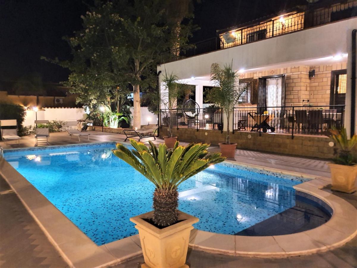Villa Marianna Con Piscina Privata Ampi Spazi Esterni E Wifi Free Trabia Exterior foto